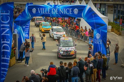 Départ officiel – Quai de l’Amiral Infernet – Nice