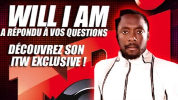 La superstar will.i.am en interview sur NRJ !