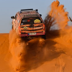 Les Gazelles en étape