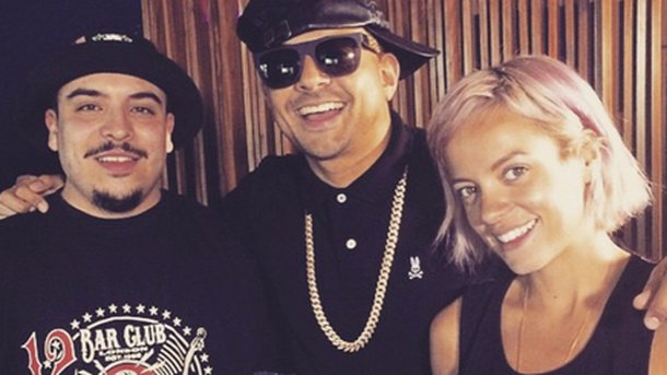 Lily Allen en studio avec Sean Paul!