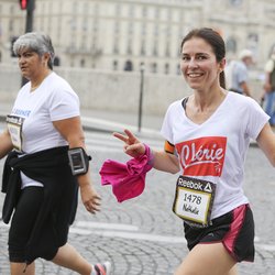 La team Fitnext/Chérie FM lors de la Parisienne