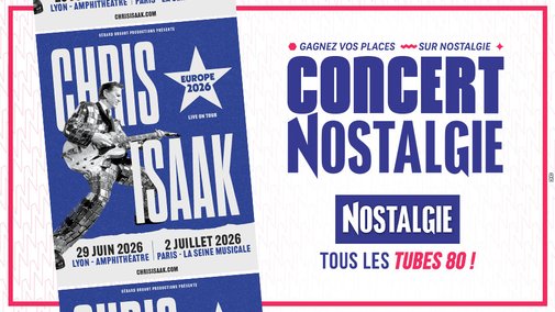 🎸 Chris Isaak: gagnez vos places pour son concert exceptionnel à Paris avec Nostalgie !