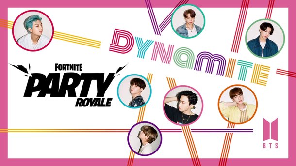 Fortnite : le groupe BTS dévoilera son clip Dynamite en avant-première sur le jeu !