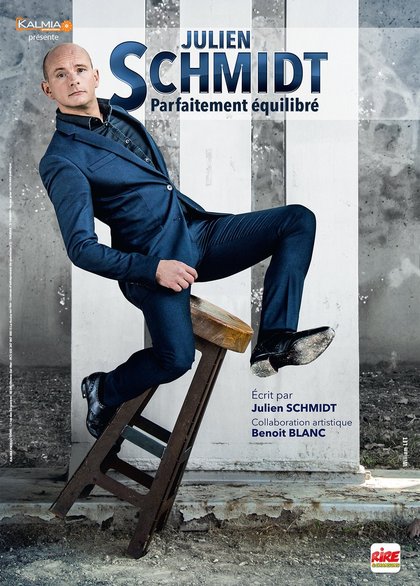 Julien Schmidt - affiche spectacle