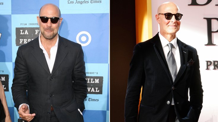 Stanley Tucci / Avant-Après "Le Diable s'habille en Prada"
