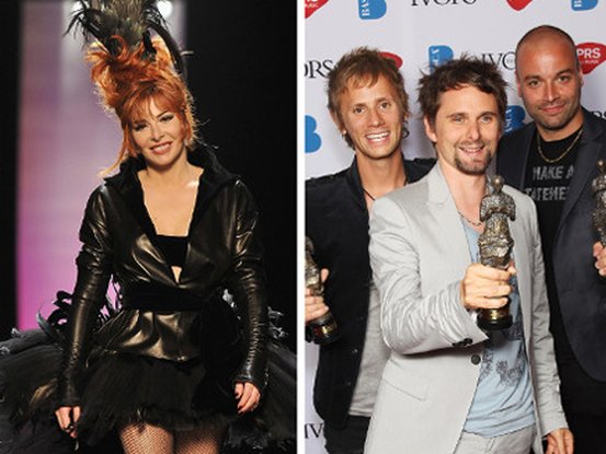 Mylène Farmer & Muse - photomontage