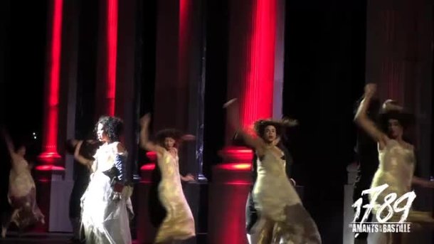 1789, les Amants de la Bastille: les premières images du spectacle !