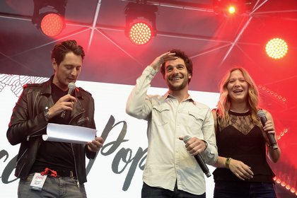 Vincent, Amir et Stéphanie au Concert Pop Love