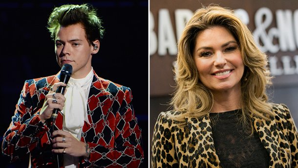 Harry Styles: Shania Twain est sa principale inspiration