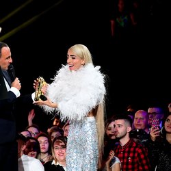 Dadju, Nikos Aliagas et Bilal Hassani - Cérémonie NRJ Music Awards 2019