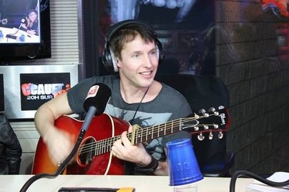 Mercredi 23 octobre avec James Blunt