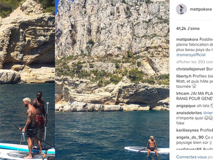 M Pokora et Omar Sy - Paddle