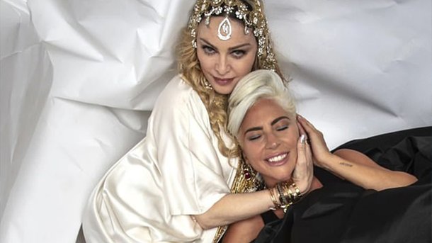 Lady Gaga et Madonna se sont réconciliées aux Oscars 2019