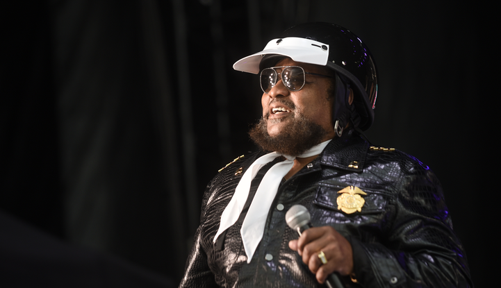 Victor Willis des Village People live 2013 à San Sebastian, Espagne