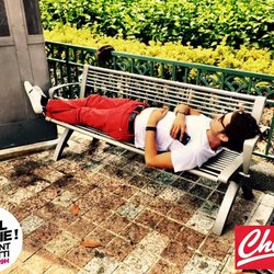 Vincent se repose avant la dernière matinale