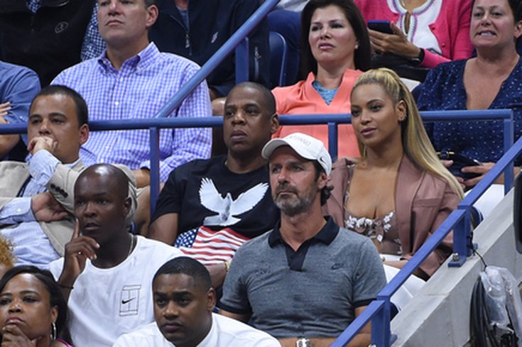 Beyoncé et Jay-Z à l'US Open