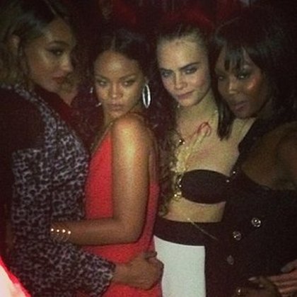 Cara Delevigne et Rihanna