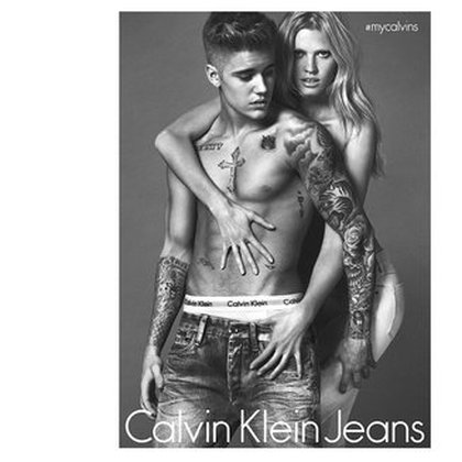 Justin Bieber pour Calvin Klein