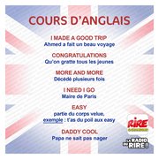 Cours d'anglais ... niveau débutant