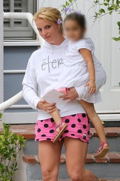 Britney Spears et ses enfants à Los Angeles