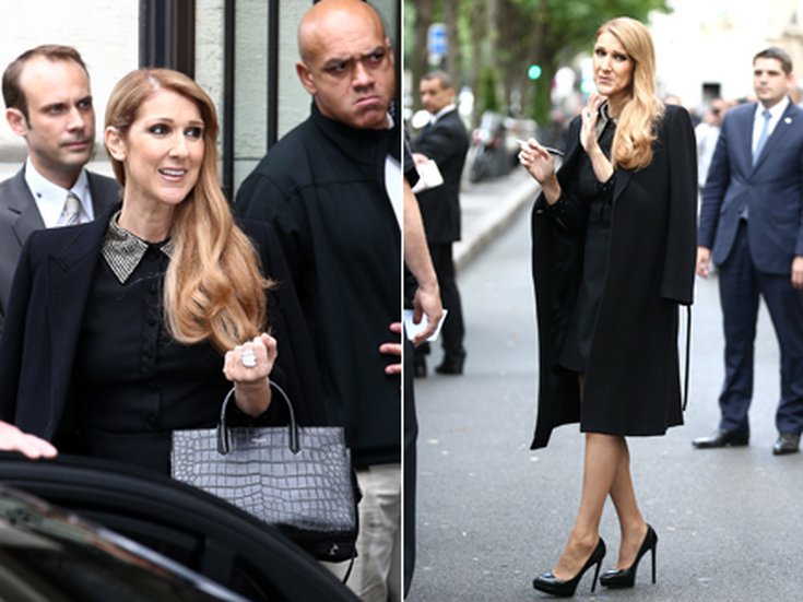 Celine Dion à Paris 