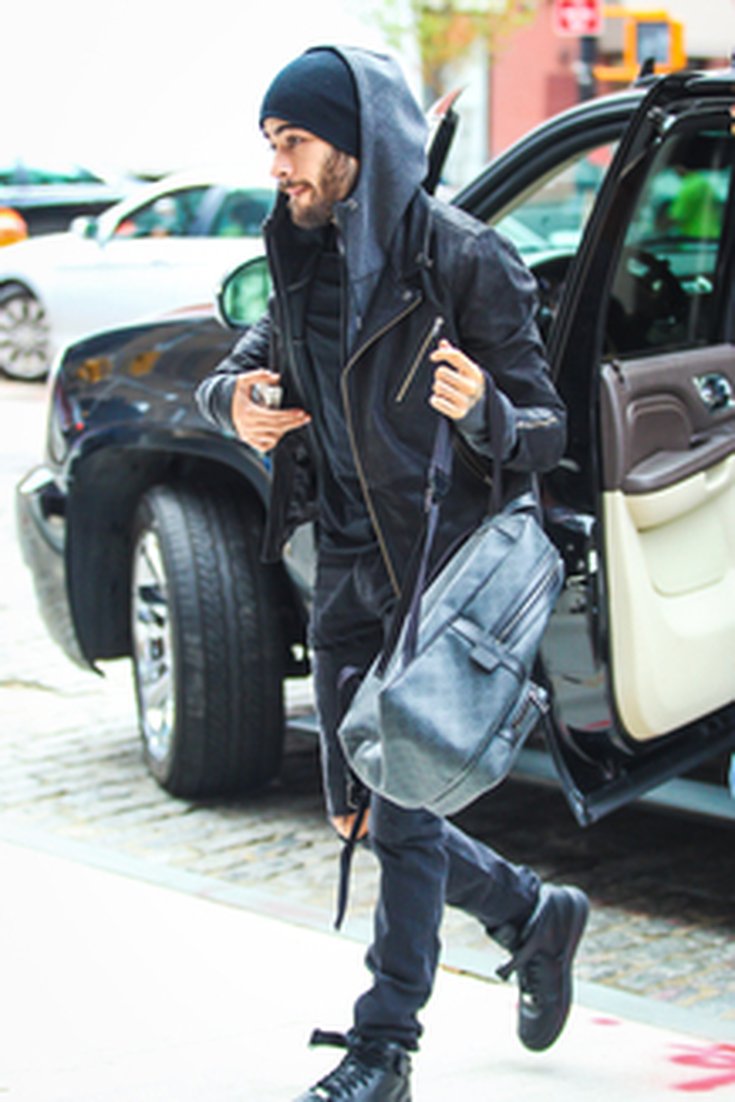 Zayn Malik se rend chez Gigi Hadid