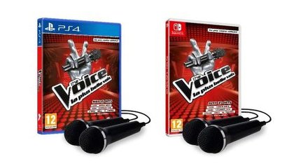 Les versions PS4 et Switch de The Voice, La plus belle voix - Le jeu vidéo officiel
