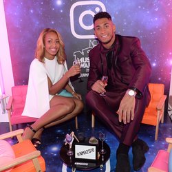 Tony Yoka et Estelle Mossely - Backstage NRJ Music Awards 2016