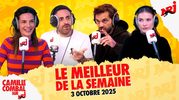 Pio Marmaï et Camille Razat - Le meilleur de la semaine de Camille Combal sur NRJ