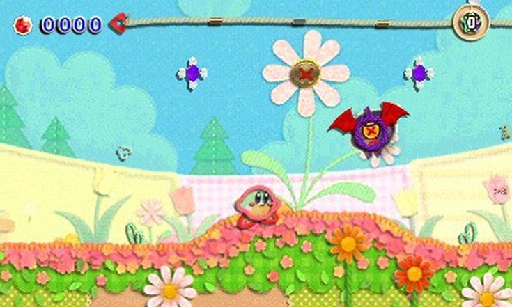 Test Kirby Au fil de la grande aventure 3DS