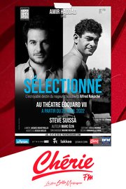 Amir au théâtre Edouard VII à Paris dans "Sélectionné"