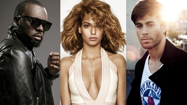 Enrique Iglesias, Tal et Maître Gims confirment leur présence à la cérémonie!