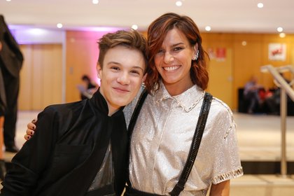 Lenni-Kim et Fauve Hautot - NRJ Music Awards 2017