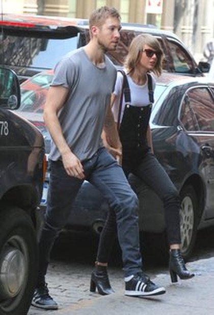 Taylor Swift et Calvin Harris @ New-York
