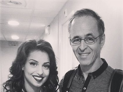 TAL: Un immense MERCI à Jean Jacques GOLDMAN d'être venue me voir ce soir! Quel honneur de chanter ses titres devant lui ... #ÀLINFINITOUR