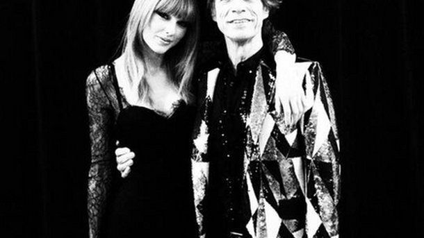 Taylor Swift chante avec son idole