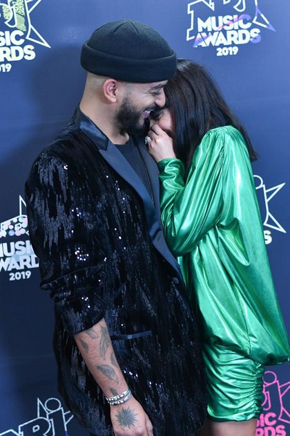 Slimane et Jenifer - Backstage NRJ Music Awards 2019