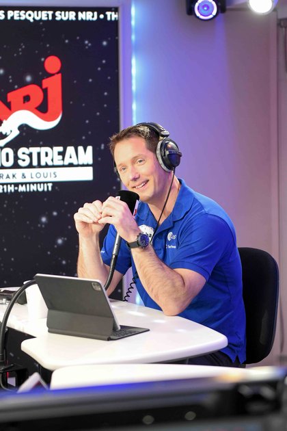 Thomas Pesquet dans l'émission NRJ Radio Stream