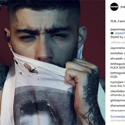 Zayn Malik pour le magazine Paper