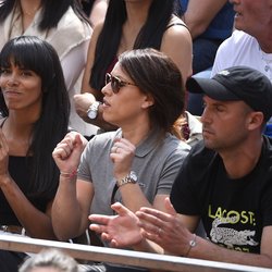 Shy'm au tournoi de Tennis de Monte-Carlo