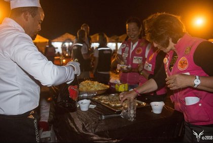 Le bivouac des Gazelles en plein désert