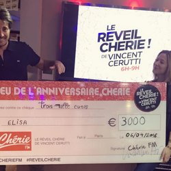 6 avril 2016 - Le Réveil Chérie de Vincent Cerutti