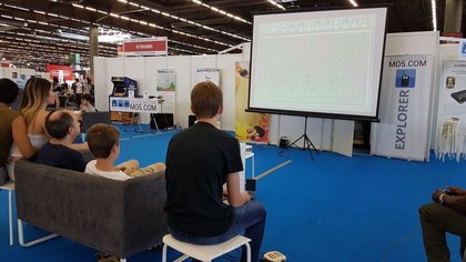 Le stand MO5.com