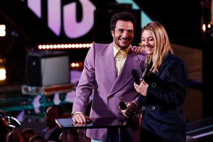 Amir et Santa - 24ème Cérémonie des NRJ Music Awards