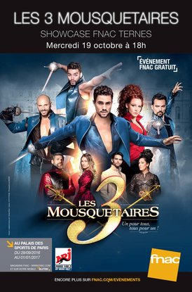 Les 3 Mousquetaires @ Fnac des Ternes