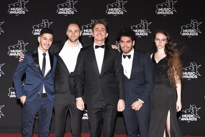 Guillaume Pley et son équipe - NRJ Music Awards 2017
