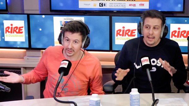 Les Jumeaux, Steeven à Christopher, face à Kad Merad, Claudia Tagbo et Lionel Abelanski : "La pièce est à l’affiche à Paris depuis mars 2020 ! Les rageux diront qu’elle s’est aussi arrêtée en mars 2020 !"