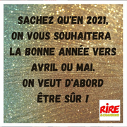 Bonne année 2021
