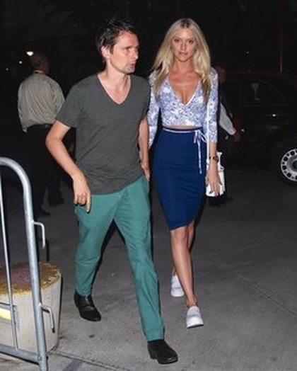 Matthew Bellamy et Elle Evans