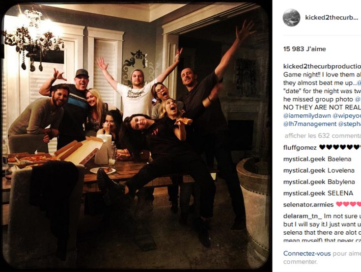 Selena Gomez en famille
